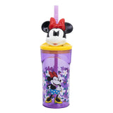 Disney 3D Figurine Tumbler 360 Ml Minnie Sunshine Set of 01