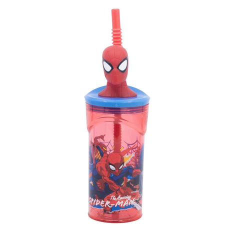 Disney 3D Figurine Tumbler 360 Ml Spiderman Moving Target Set of 01