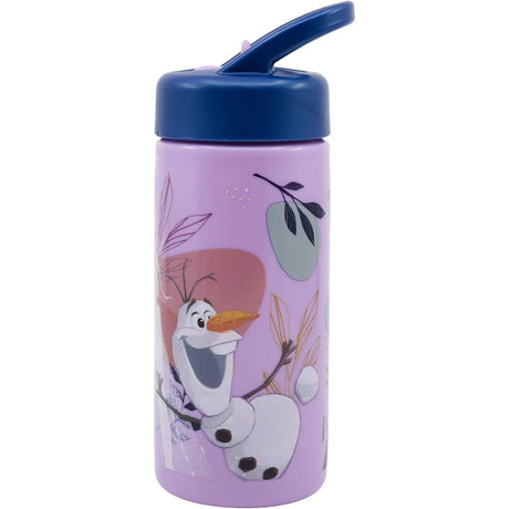 Disney Playground Sipper Water Bottle 410 Ml Frozen Trust The Journey Set of 01
