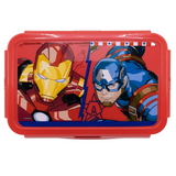 Marvel Lunch Box With Removable Compartments 1190 Ml Avengers Invincible Force Set of 01