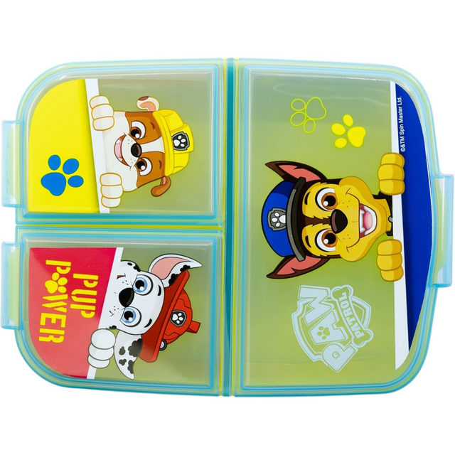 Nickelodeon Multi Compartment Lunch Box Paw Patrol Pup Power Set of 01