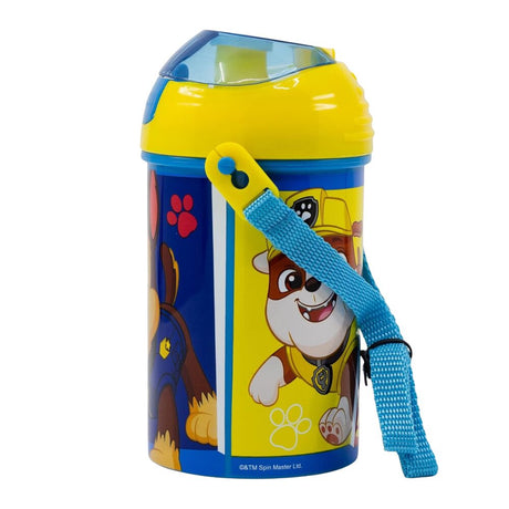Stor Pop Up Canteen Water Bottle 450 Ml Paw Patrol Set of 01