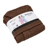 BYFT Daffodil Kids Hooded Bathrobe Luxury Cotton Soft, Absorbent, Quick-Dry