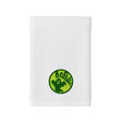 BYFT Embroidered For You Personalised Cotton Towel - Halloween - Boo with Ghost Design High Quality Embroidery Perfect For Gifting
