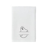 BYFT Embroidered For You Personalised Cotton Towel - Halloween - Ghost Monogrammed Design High Quality Embroidery Perfect For Gifting