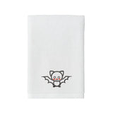 BYFT Embroidered For You Personalised Cotton Towel - Halloween -  Bat Black Design High Quality Embroidery Perfect For Gifting