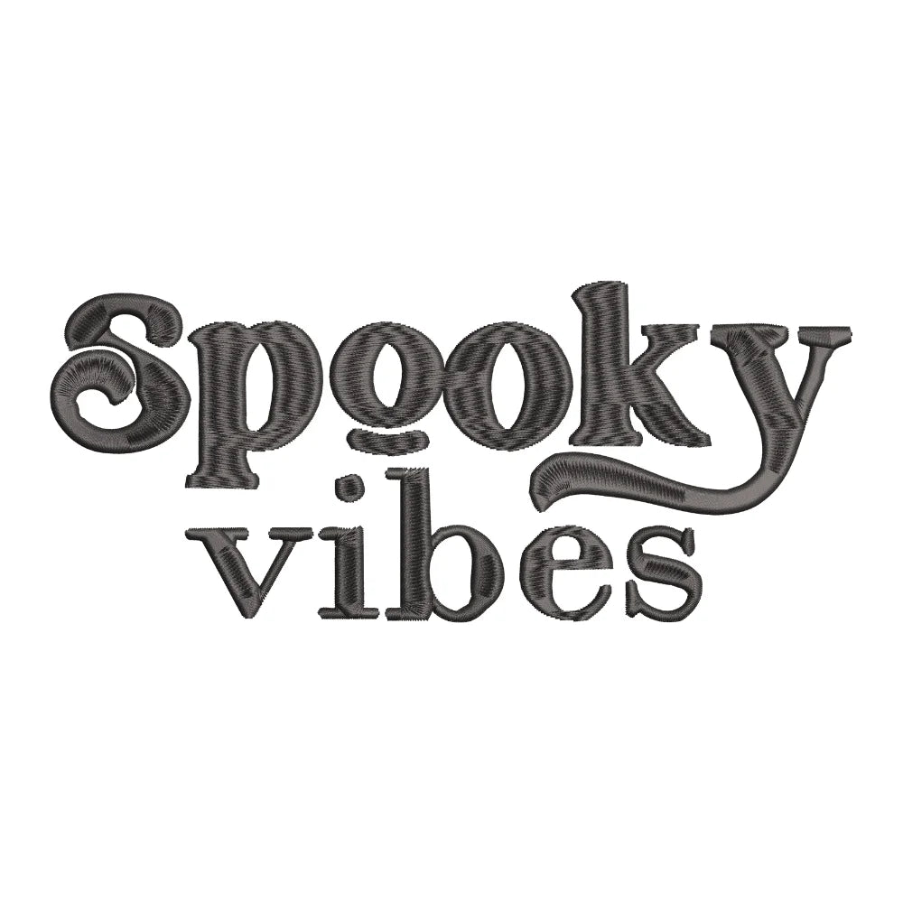 BYFT Embroidered For You Personalised Cotton Towel - Halloween - Spooky Vibes Design High Quality Embroidery Perfect For Gifting