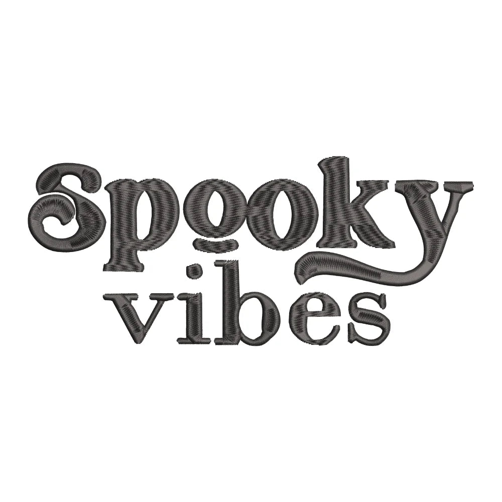 BYFT Embroidered For You Personalised Cotton Towel - Halloween - Spooky Vibes Design High Quality Embroidery Perfect For Gifting