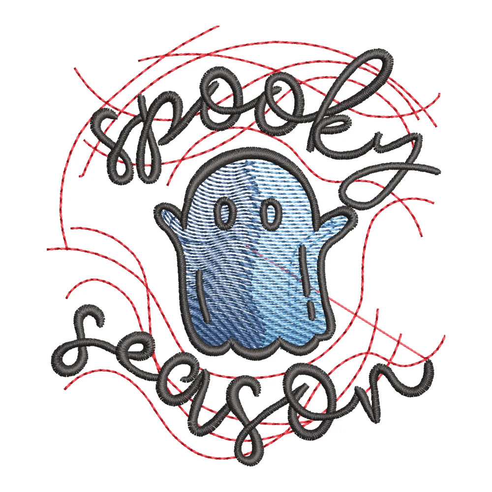 BYFT Embroidered For You Personalised Cotton Towel - Halloween - Spooky Season Design High Quality Embroidery Perfect For Gifting