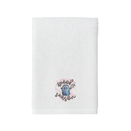 BYFT Embroidered For You Personalised Cotton Towel - Halloween - Spooky Season Design High Quality Embroidery Perfect For Gifting