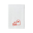 BYFT Embroidered For You Personalised Cotton Towel - Halloween - Hey Boo Design High Quality Embroidery Perfect For Gifting