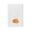 BYFT Embroidered For You Personalised Cotton Towel - Halloween - Pumkin Design High Quality Embroidery Perfect For Gifting