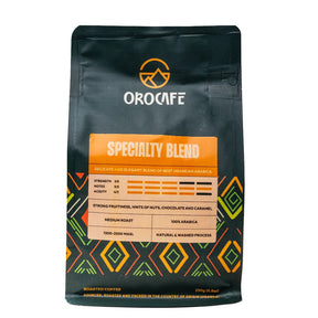 Orocafe Specialty Ground Coffee - 100% Arabica Single Uganda Origin 