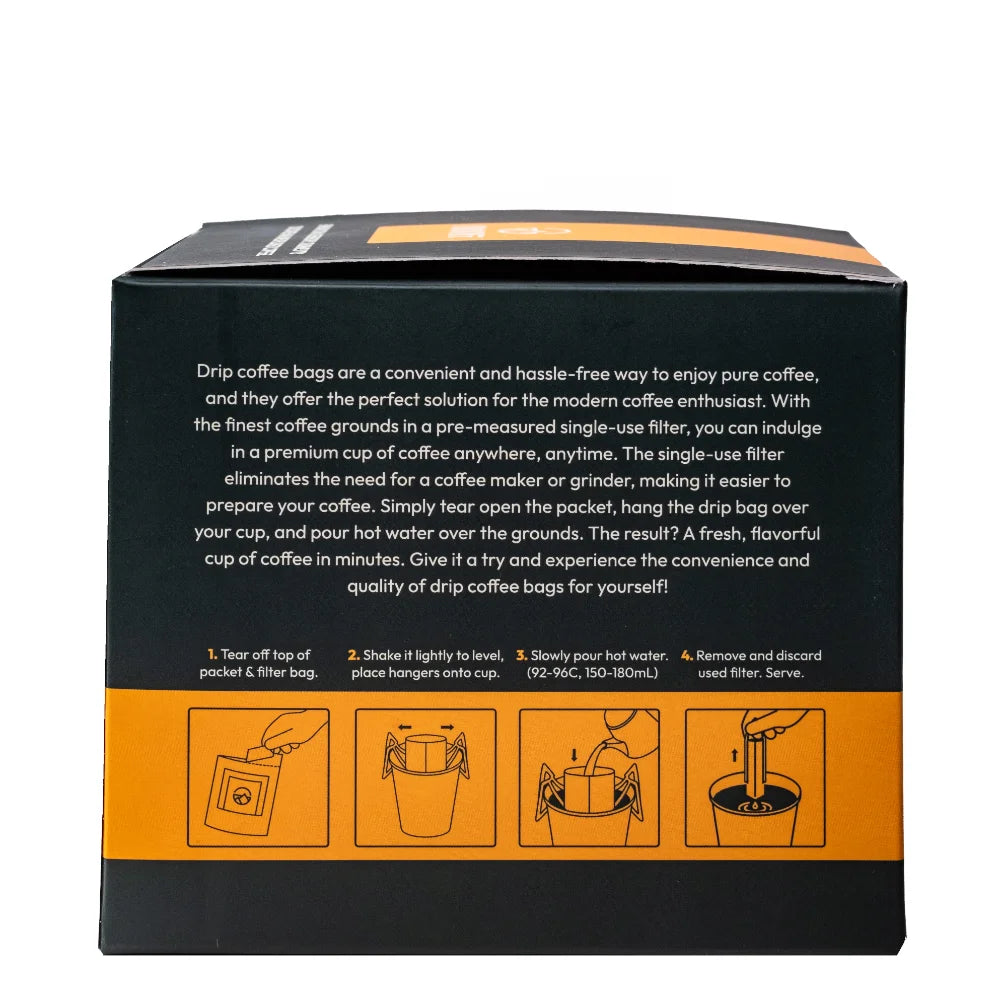 Orocafe 10 x Coffee Drip Bags (Specialty) (100G)