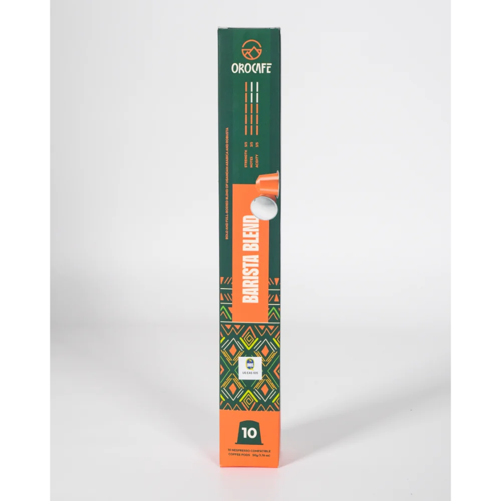 Orocafe 10 x Nespresso- Compatible Capsules (Barista) (50G)