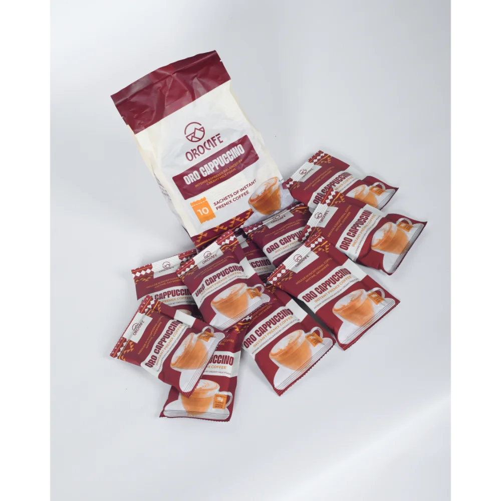 Orocafe Premix Pack of 10 Sachets (Cappuccino) (180G)