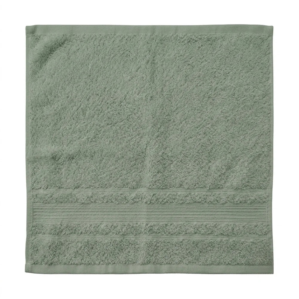 BYFT Home Aura 33 x 33 Cm Cotton Face Towel - Soft, Absorbent, Quick-Dry | 550 GSM