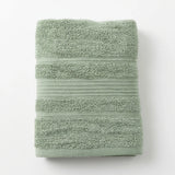 BYFT Home Aura | Green Cotton Towel Sets - Soft, Absorbent, Quick-Dry | 550 GSM