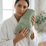BYFT Home Aura 40 x 75 Cm Cotton Hand Towel - Soft, Absorbent, Quick-Dry | 550 GSM