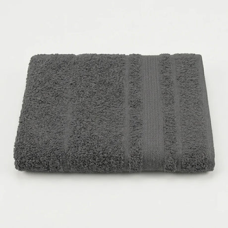 BYFT Home Aura | Grey Cotton Towel Sets - Soft, Absorbent, Quick-Dry | 550 GSM