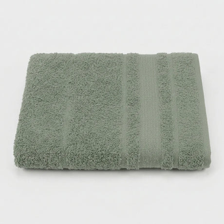 BYFT Home Aura | Green Cotton Towel Sets - Soft, Absorbent, Quick-Dry | 550 GSM