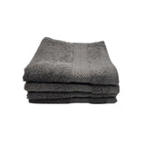 BYFT Home Essence Cotton Towel Grey Luxury - Soft, Absorbent, Quick-Dry, 550 GSM