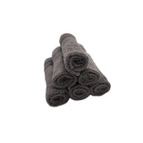 BYFT Home Essence Cotton Towel Grey Luxury - Soft, Absorbent, Quick-Dry, 550 GSM