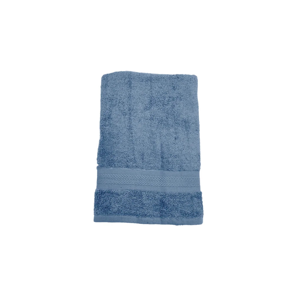 BYFT Home Essence Cotton Towel Blue Luxury - Soft, Absorbent, Quick-Dry, 550 GSM