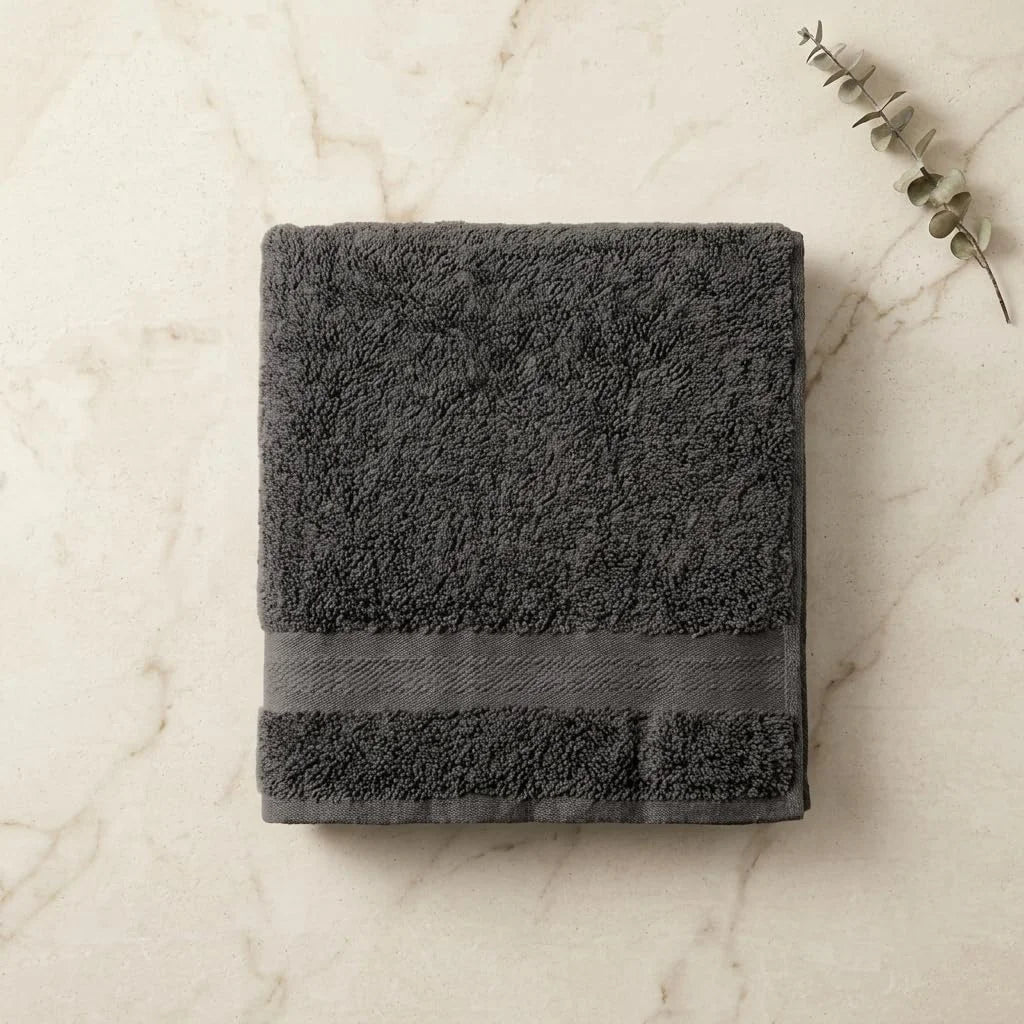 BYFT Home Essence 40 x 70 Cm Cotton Hand Towel - Soft, Absorbent, Quick-Dry | 550 GSM