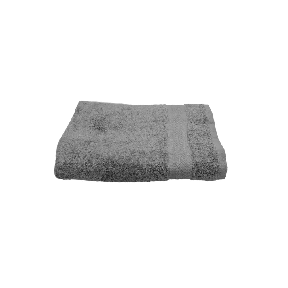BYFT Home Essence | Grey Cotton Towel Sets - Soft, Absorbent, Quick-Dry | 550 GSM