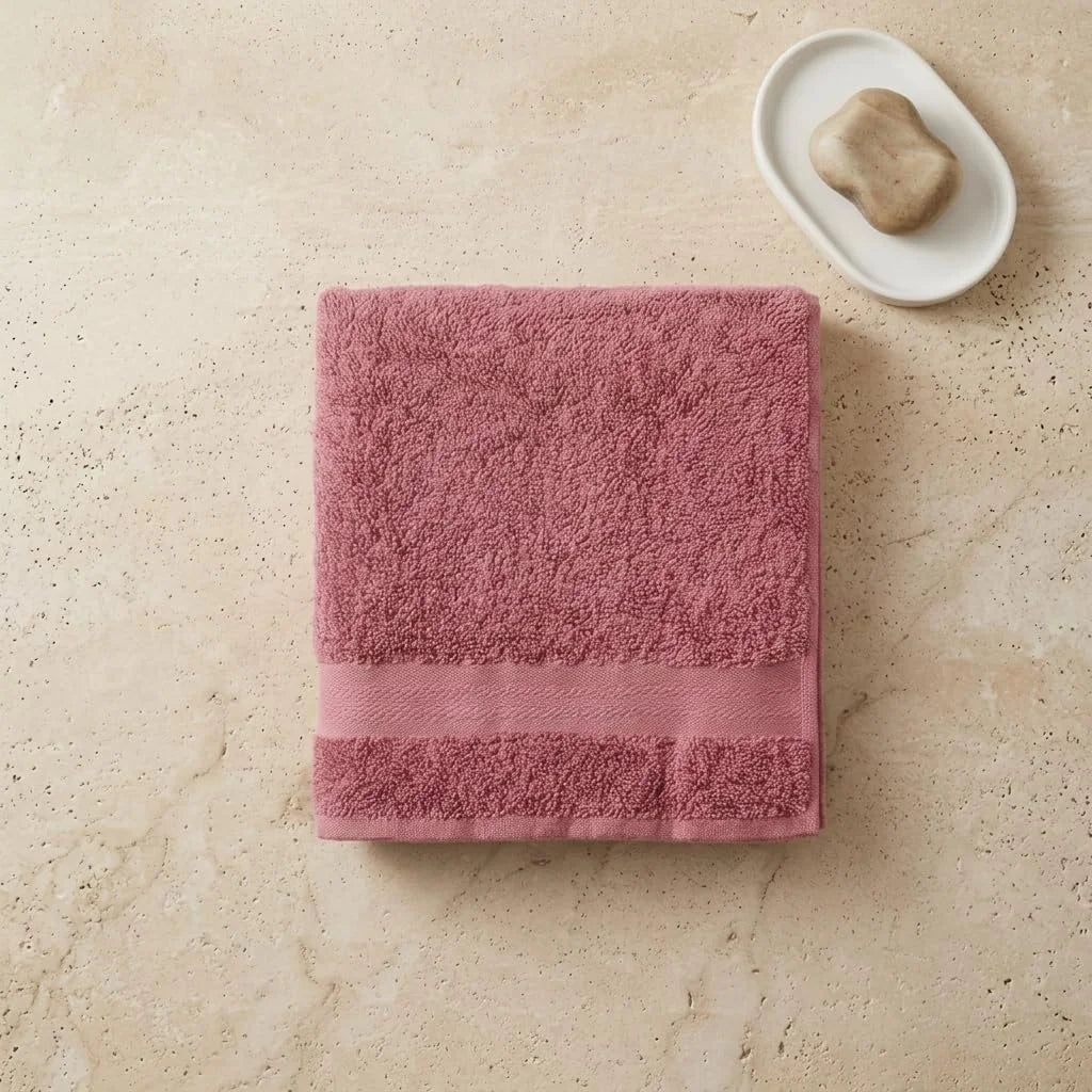 BYFT Home Essence 40 x 70 Cm Cotton Hand Towel - Soft, Absorbent, Quick-Dry | 550 GSM