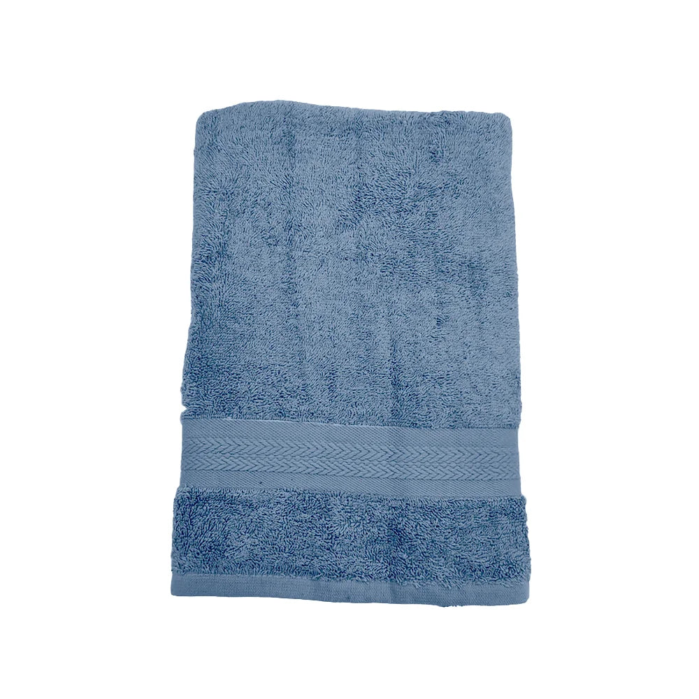 BYFT Home Essence | Blue Cotton Towel Sets - Soft, Absorbent, Quick-Dry | 550 GSM
