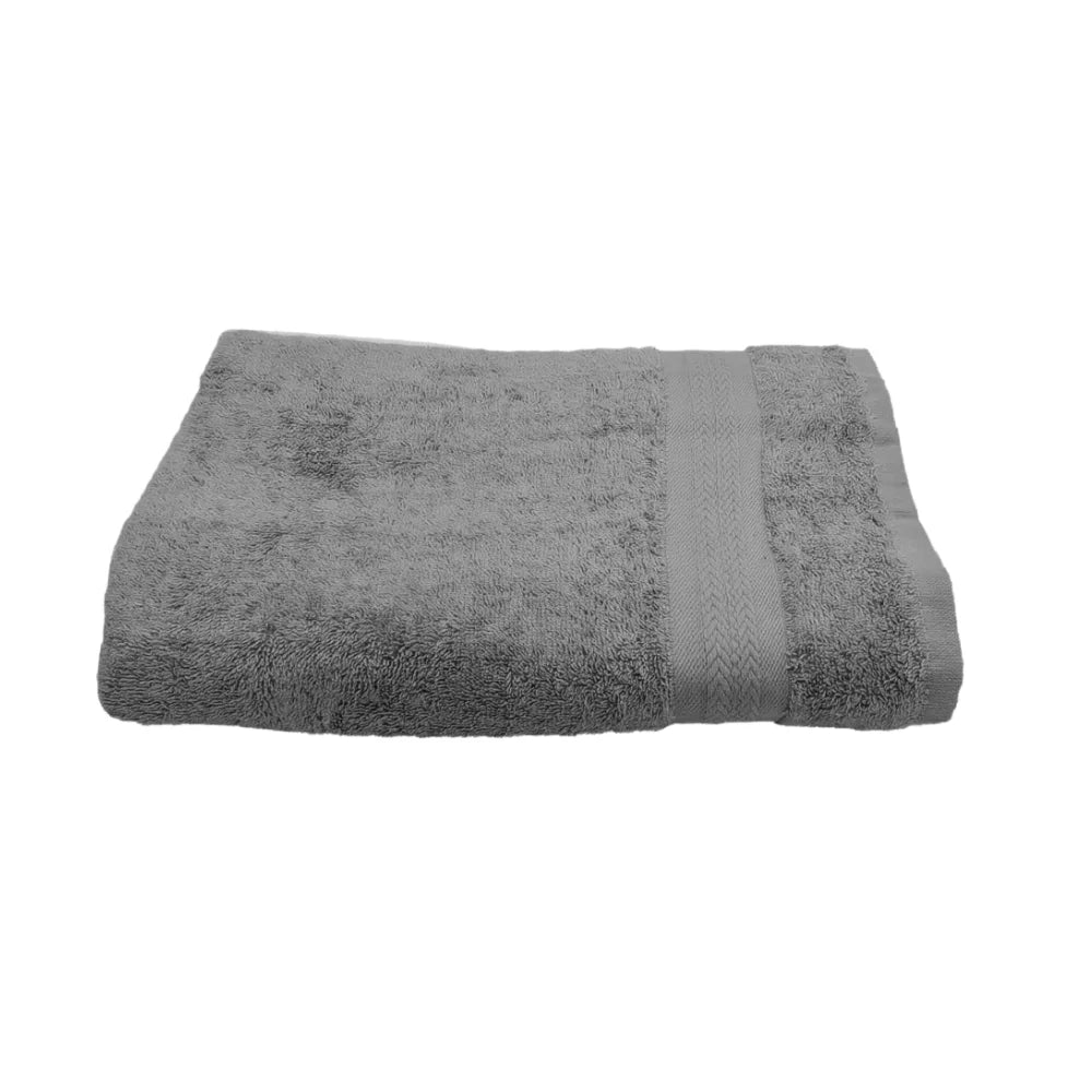 BYFT Home Essence | Grey Cotton Towel Sets - Soft, Absorbent, Quick-Dry | 550 GSM