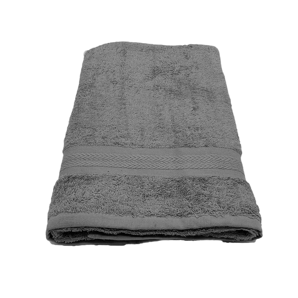 BYFT Home Essence | Grey Cotton Towel Sets - Soft, Absorbent, Quick-Dry | 550 GSM