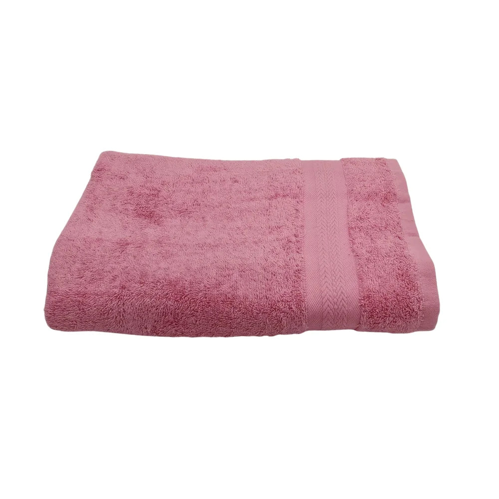 BYFT Home Essence | Pink Cotton Towel Sets - Soft, Absorbent, Quick-Dry | 550 GSM