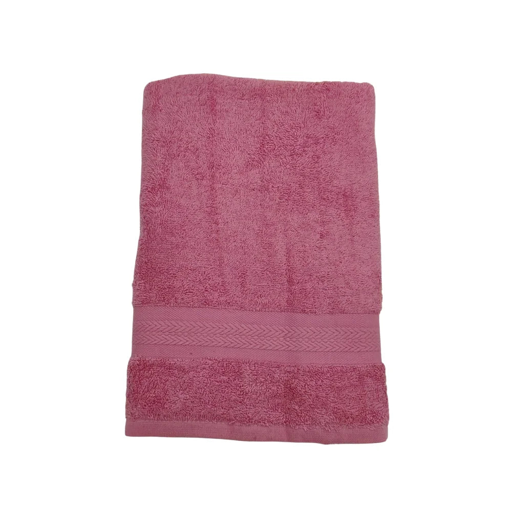 BYFT Home Essence | Pink Cotton Towel Sets - Soft, Absorbent, Quick-Dry | 550 GSM