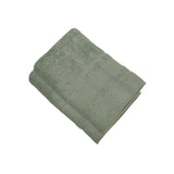 منشفة قطنية فاخرة خضراء من BYFT Home Aura - ناعمة، ماصة، سريعة الجفاف، 550 غرام/متر مربع