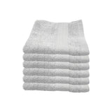 BYFT Home Essence | White Cotton Towel Sets - Soft, Absorbent, Quick-Dry | 550 GSM