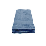 BYFT Home Essence Cotton Towel Blue Luxury - Soft, Absorbent, Quick-Dry, 550 GSM