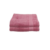 BYFT Home Essence | Pink Cotton Towel Sets - Soft, Absorbent, Quick-Dry | 550 GSM