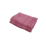 BYFT Home Essence | Pink Cotton Towel Sets - Soft, Absorbent, Quick-Dry | 550 GSM