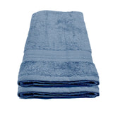 BYFT Home Essence Cotton Towel Blue Luxury - Soft, Absorbent, Quick-Dry, 550 GSM