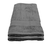 BYFT Home Essence Cotton Towel Grey Luxury - Soft, Absorbent, Quick-Dry, 550 GSM