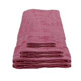 BYFT Home Essence | Pink Cotton Towel Sets - Soft, Absorbent, Quick-Dry | 550 GSM