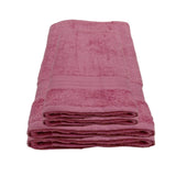 BYFT Home Essence | Pink Cotton Towel Sets - Soft, Absorbent, Quick-Dry | 550 GSM