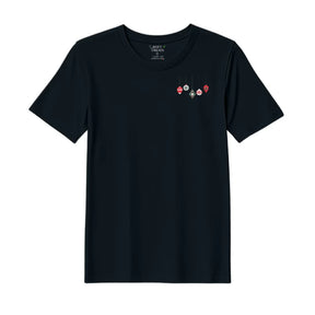 BYFT Threads Embroidered For You Christmas - Christmas Ornament Set Designed T-Shirts
