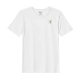 BYFT Threads Embroidered For You Christmas - Diamond Snowflake Designed T-Shirts