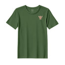 BYFT Threads Embroidered For You Christmas - Gingerbread Angel Cookie Designed T-Shirts
