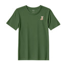 BYFT Threads Embroidered For You Christmas - Gingerbread Stocking Cookie Designed T-Shirts