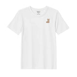 BYFT Threads Embroidered For You Christmas - Gingerbread Stocking Cookie Designed T-Shirts